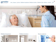 Tablet Screenshot of medical-iberica.com